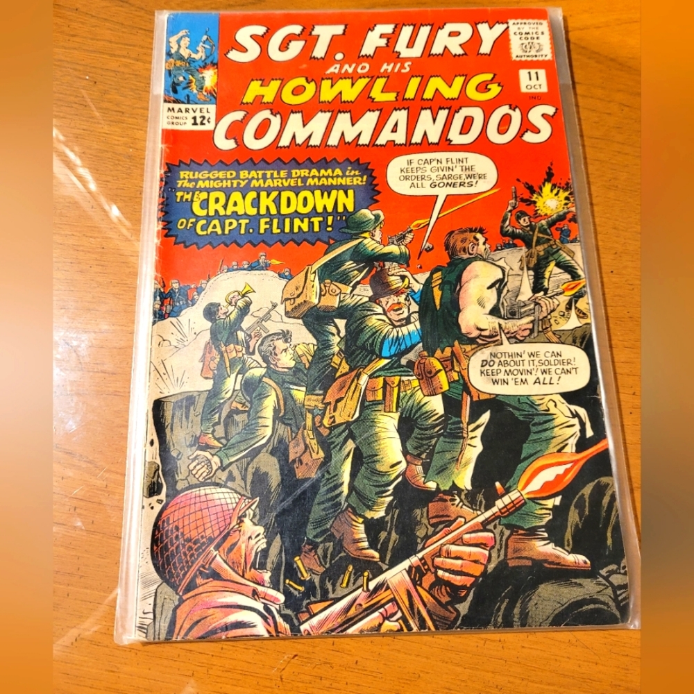 Marvel Sgt.Fury and his howling commandos.